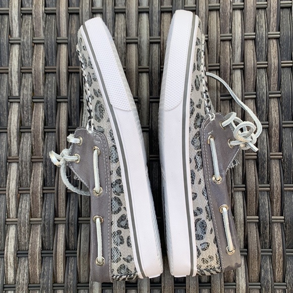 SPERRY TOP-SIDER Bahama Boat Shoe - Grey Multi Animal - Picture 10 of 15